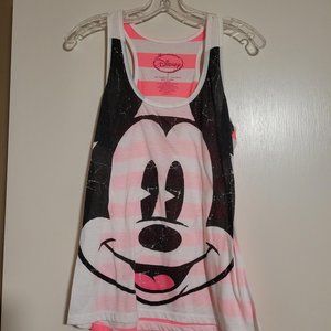 Disney brand Mickey Mouse tank top, size small